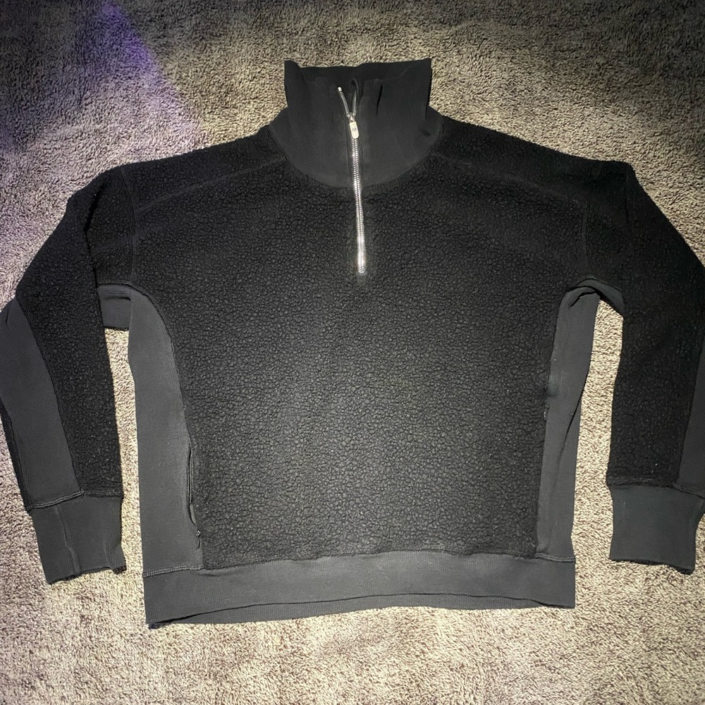 Lululemon Athletica Stand Out Sherpa Half-Zip Jacket